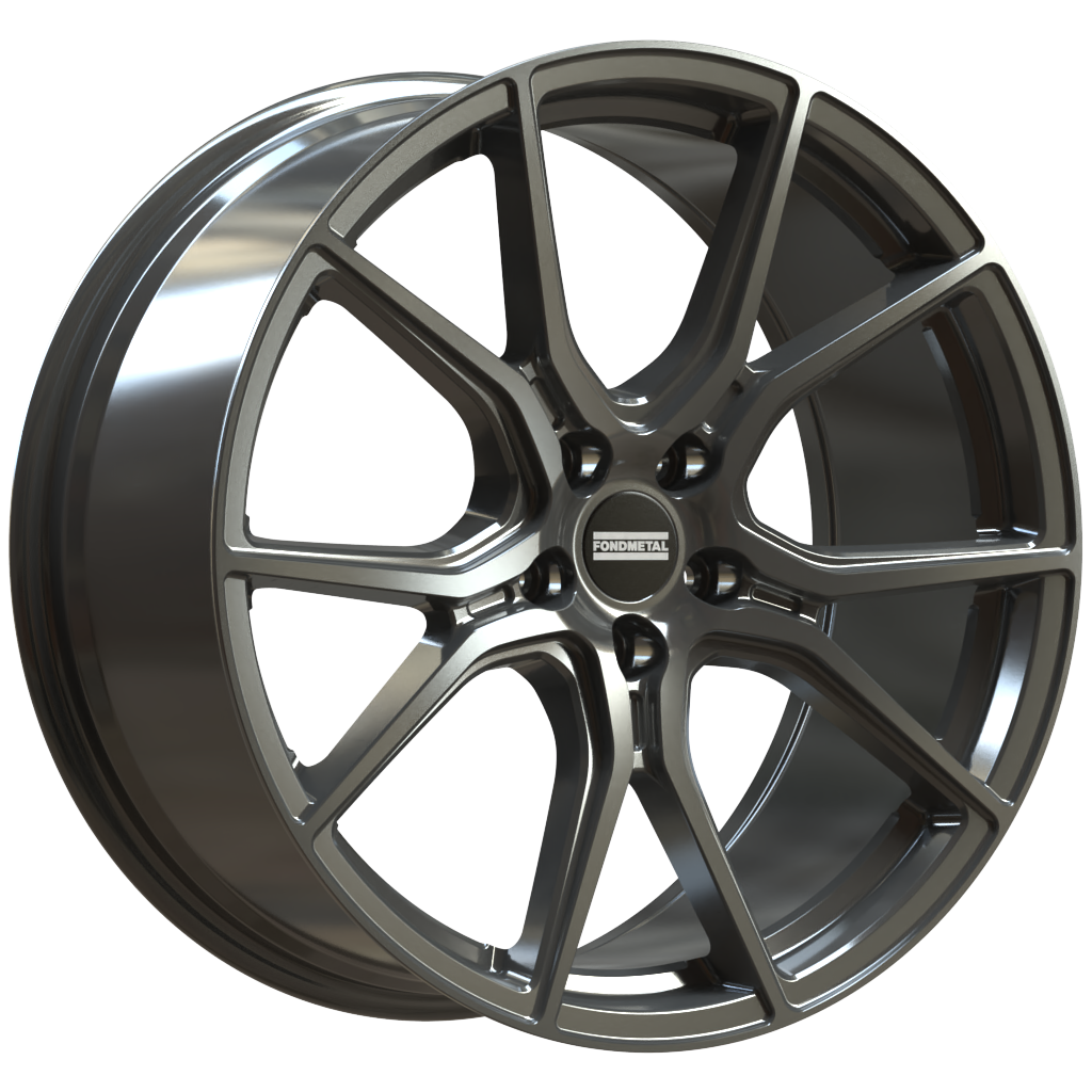 Cerchio in Lega Fondmetal -LIMITED- SUPER TUNING STC45 20x10.5 ET45 5x114.3 GLOSSY TITANIUM