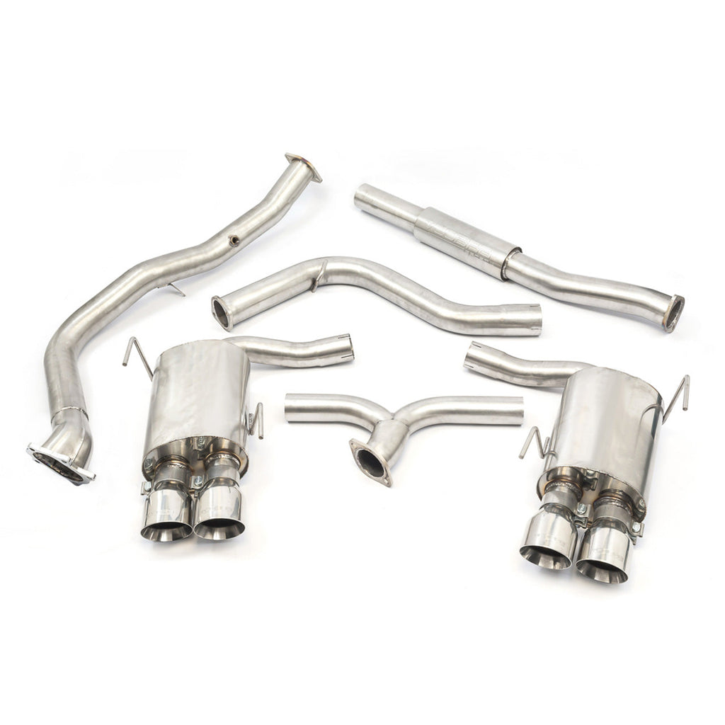 Scarico Sportivo Turbo Back Cobra Sport per Subaru WRX STI 2.5 Berlina (10-13)