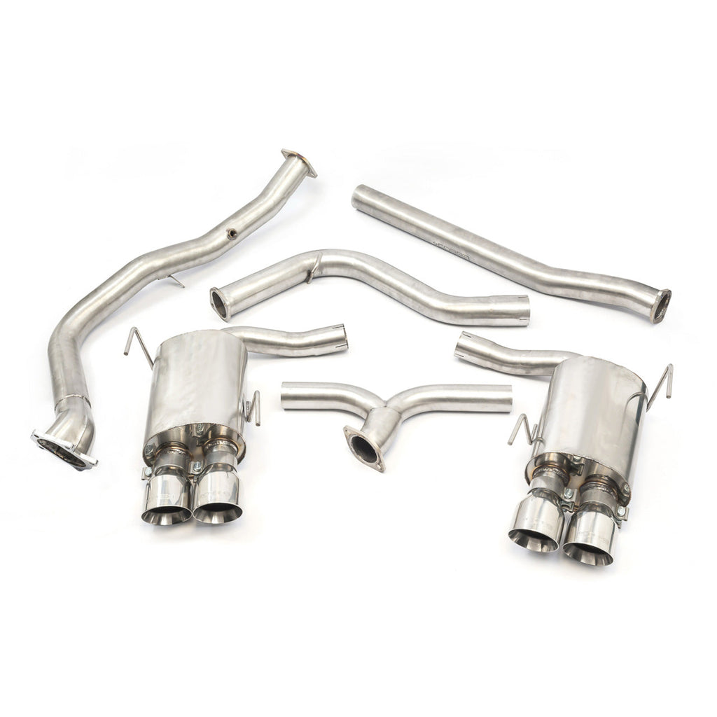 Scarico Sportivo Turbo Back Cobra Sport per Subaru WRX STI 2.5 Berlina (10-13)