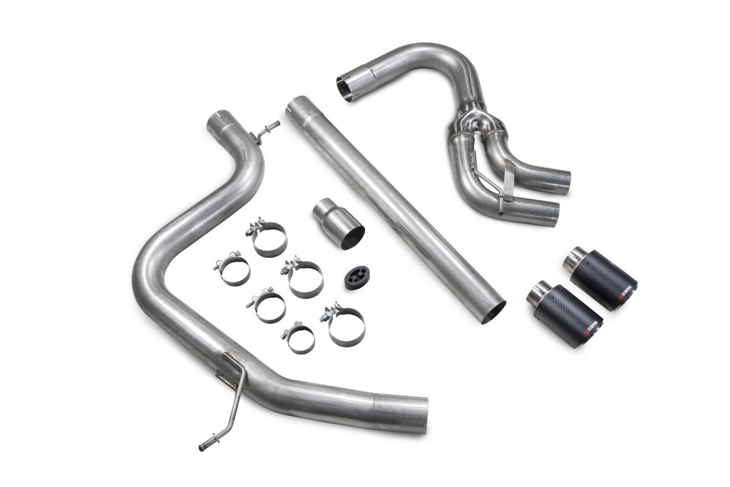 Scarico cat back Scorpion Volkswagen Golf GTD Mk7 185 CV 2013-2016 - foto 2