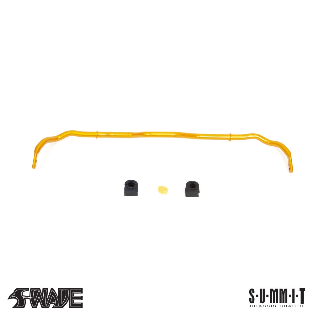 Barra antirollio posteriore regolabile SWAVE & SUMMIT da 25,4 mm per Toyota Yaris GR
