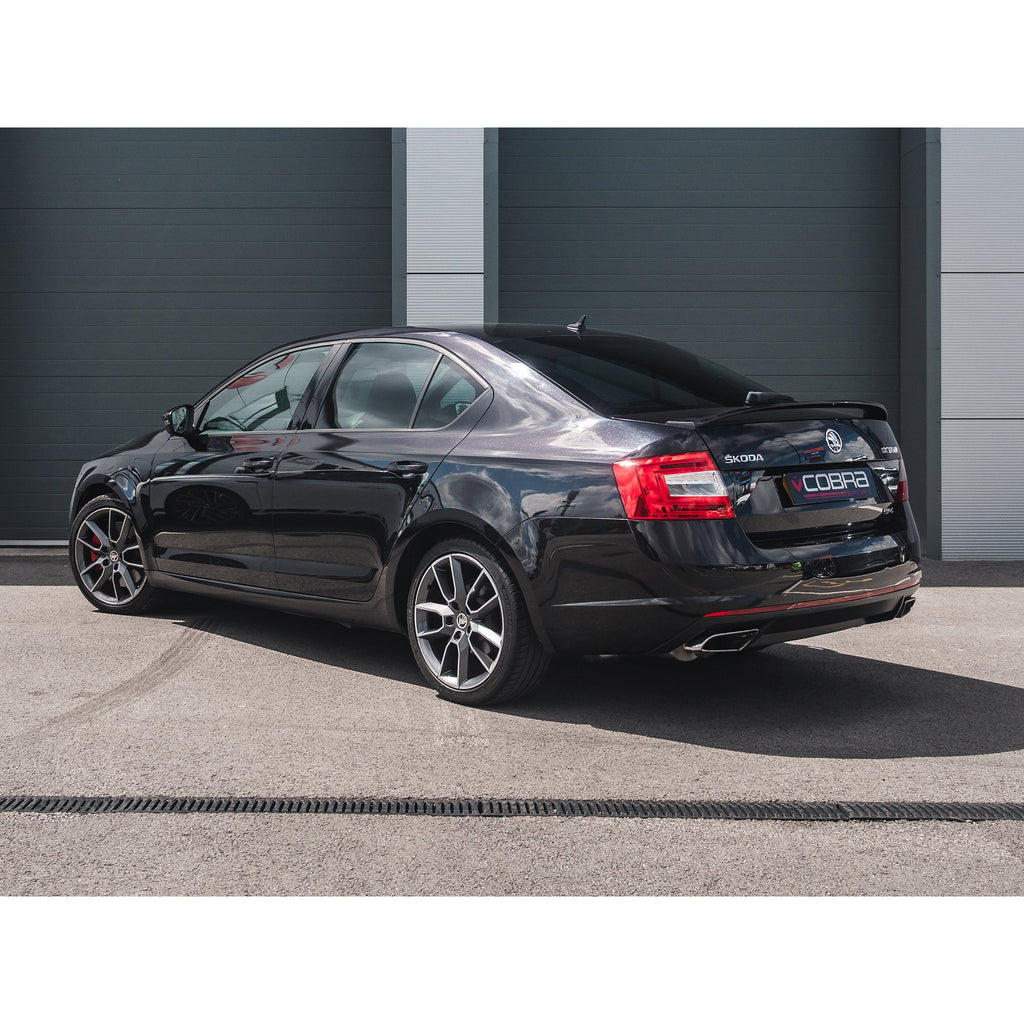 Scarico Sportivo Cat Back Cobra Sport per Skoda Octavia vRS 2.0 TSI (5E) (2013-18)