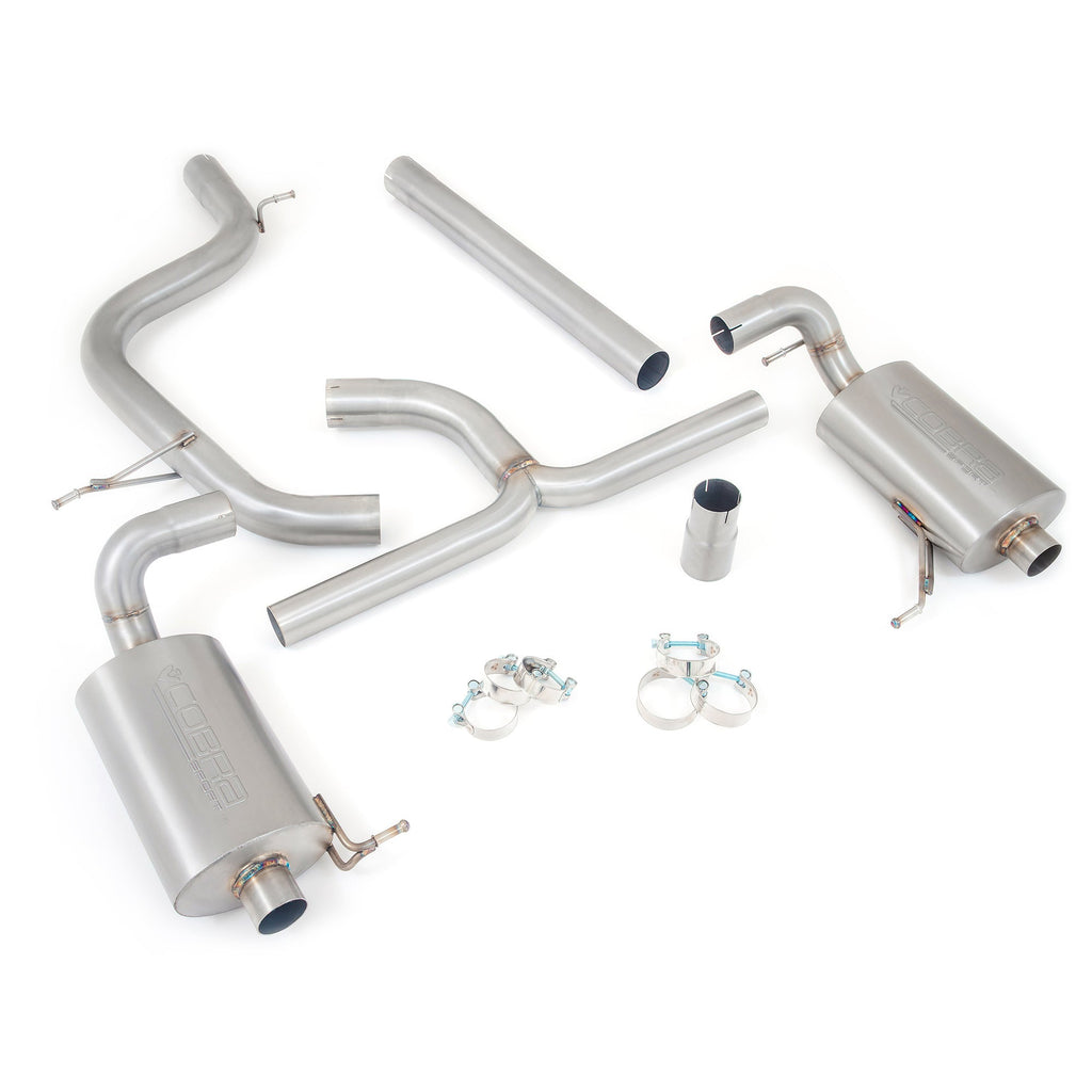 Scarico Sportivo Cat Back Cobra Sport per Skoda Octavia vRS 2.0 TSI (5E) (2013-18)