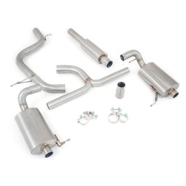 Scarico Sportivo Cat Back Cobra Sport per Skoda Octavia vRS 2.0 TSI (5E) (2013-18)