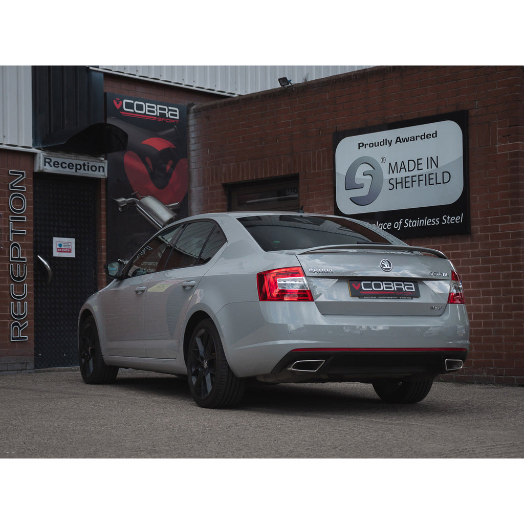 Centrale di Scarico Cobra Sport per Skoda Octavia vRS 2.0 TSI (5E) (13-18)