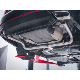Scarico Sportivo Cat Back Cobra Sport per Skoda Octavia vRS 2.0 TSI (5E) (2013-18)