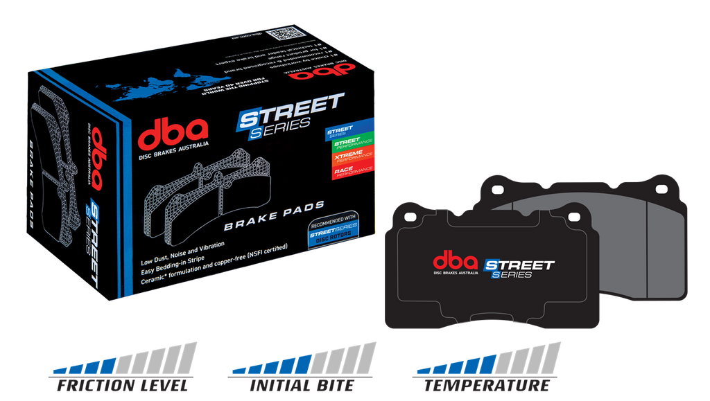 Pastiglie freni Street Series ceramico - asse anteriore - Ford Edge (U387) 2011-2014 / Mazda CX-7 2007-2013 / Mazda CX-9 2008-2016 / Mazda CX-9 (USA Model) 2016 / Mitsubishi Eclipse Cross 2018 (+2 modelli)