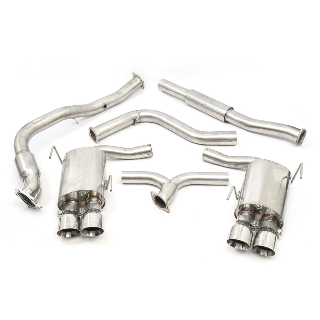 Scarico Sportivo Turbo Back Cobra Sport per Subaru WRX STI 2.5 Berlina (10-13)