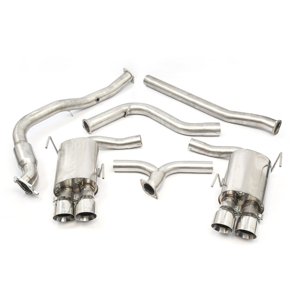 Scarico Sportivo Turbo Back Cobra Sport per Subaru WRX STI 2.5 Berlina (10-13)