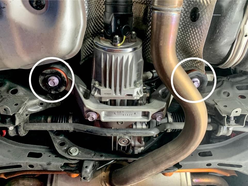 SWAVE & SUMMIT Inserti differenziali posteriori per Toyota Yaris GR - dettaglio 2