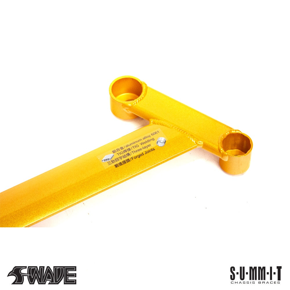 SUMMIT & SWAVE Supporto per telaio a 4 punti grande anteriore inferiore posteriore per Toyota Yaris GR - dettaglio 2