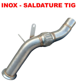 Downpipe House-Tuning T14 per BMW 3.0d N57 Serie 3, Serie 5, Serie 7, X5 e X6