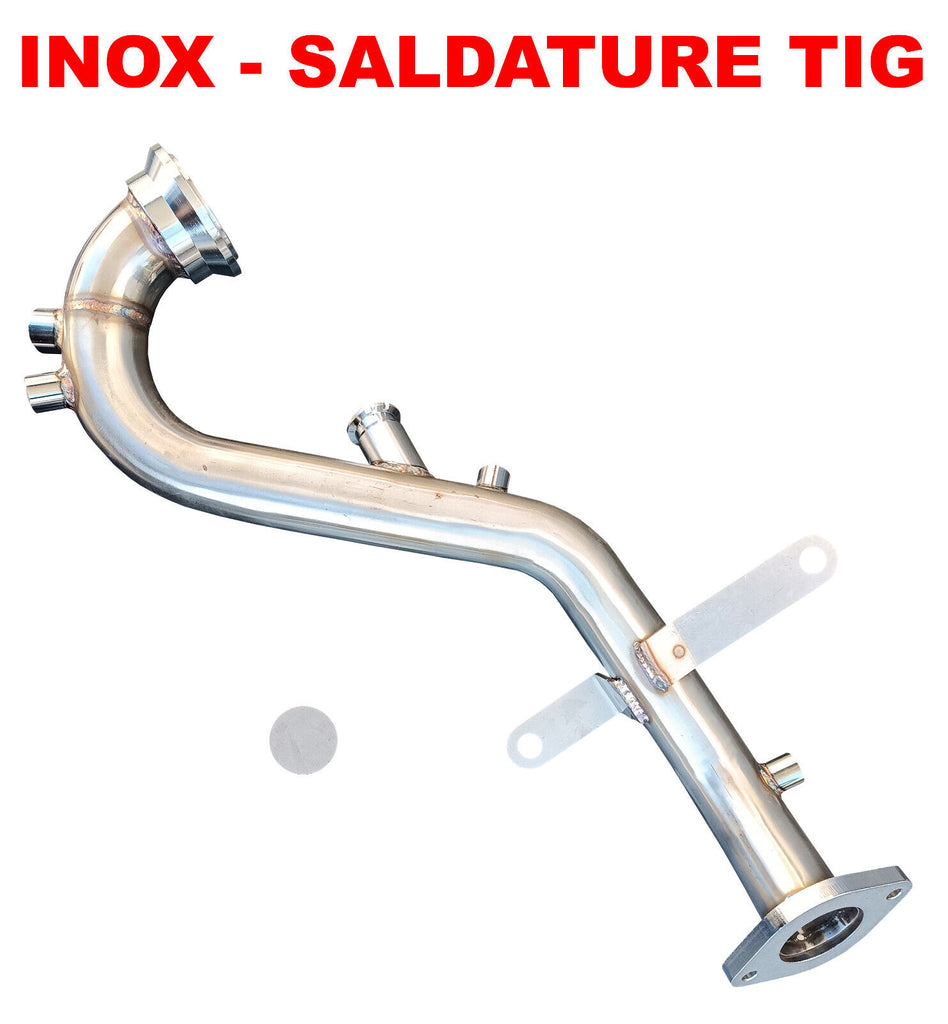 Downpipe House-Tuning T15AB in acciaio inox per Fiat 1.3 Multijet Adblue