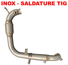 Carica l'immagine nel visualizzatore di Gallery, Downpipe House-Tuning T17B in acciaio inox per Ford Focus 1.5 TDCi dal 2017