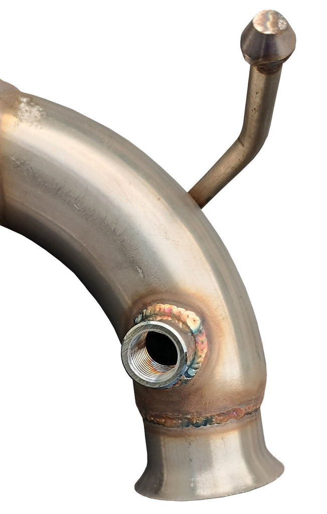 Saldature downpipe House-Tuning T17B acciaio inox