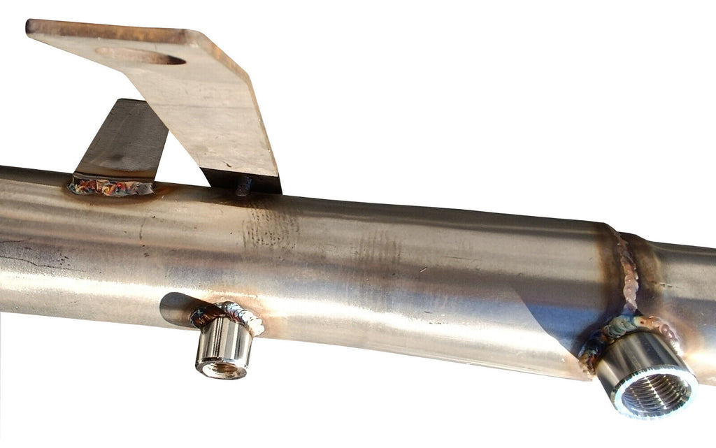 Saldature downpipe House-Tuning T17C acciaio inox