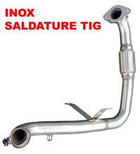 Carica l'immagine nel visualizzatore di Gallery, Downpipe House-Tuning T17 in acciaio inox per Ford Fiesta 1.5 TDCi
