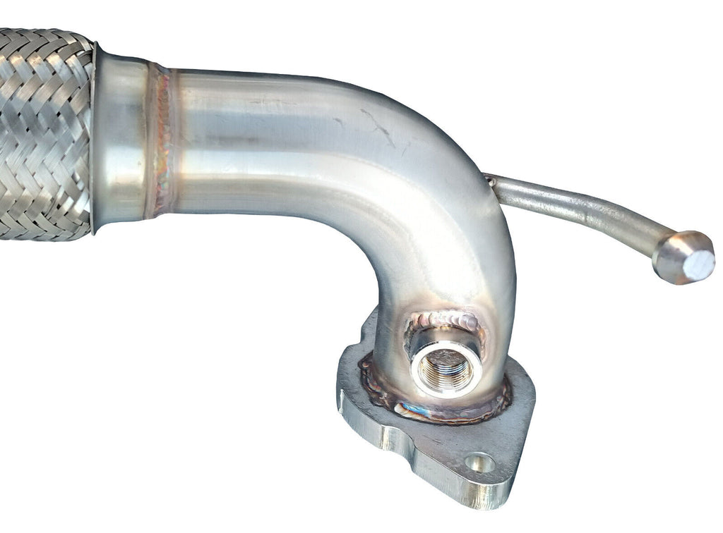 Dettaglio downpipe T17 Ford 1.6 TDCi