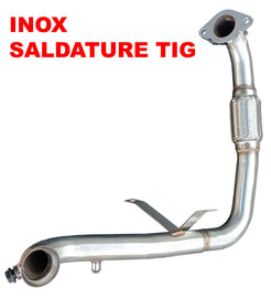 Downpipe House-Tuning T17 in acciaio inox per Ford Fiesta 1.5 TDCi
