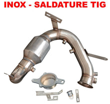Carica l'immagine nel visualizzatore di Gallery, Downpipe con catalizzatore 200 celle House-Tuning T18BK per Mercedes 1.5 CDI Adblue
