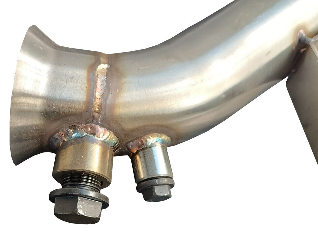 Saldature downpipe House-Tuning T18B acciaio inox