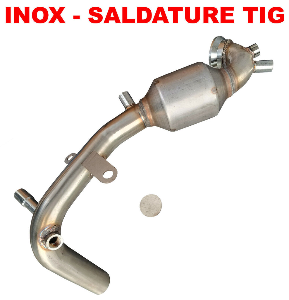 Downpipe House-Tuning T5BK con catalizzatore 200 celle per 1.3 Multijet