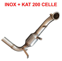 Carica l'immagine nel visualizzatore di Gallery, Downpipe con catalizzatore 200 celle House-Tuning T5K per Alfa Romeo Mito 1.3 JTDm