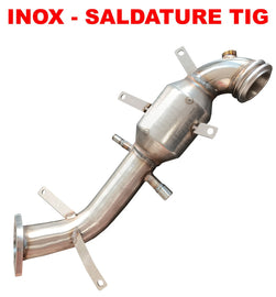 Downpipe con catalizzatore 200 celle per Fiat 1.6 Multijet