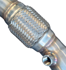 Downpipe con catalizzatore 200 celle per BMW 2.0d N47 - dettaglio 1