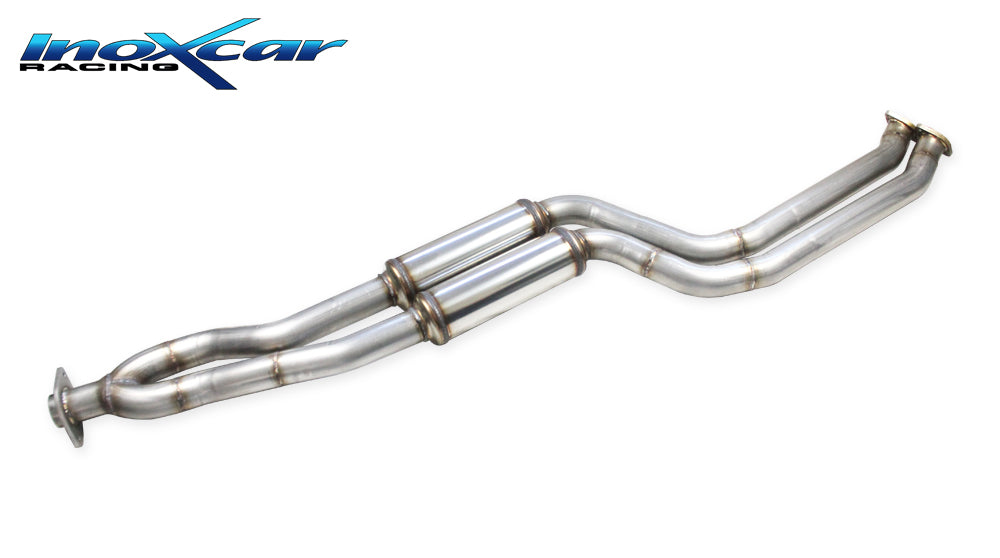 Tubo centrale sportivo BMW Serie 1 E81 / E82 / E87 / E88 Facelift 3.0 Biturbo 306cv | Inoxcar