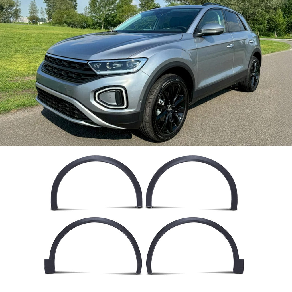 Set 4 Passaruota Nero Opaco Volkswagen T-Roc 18+