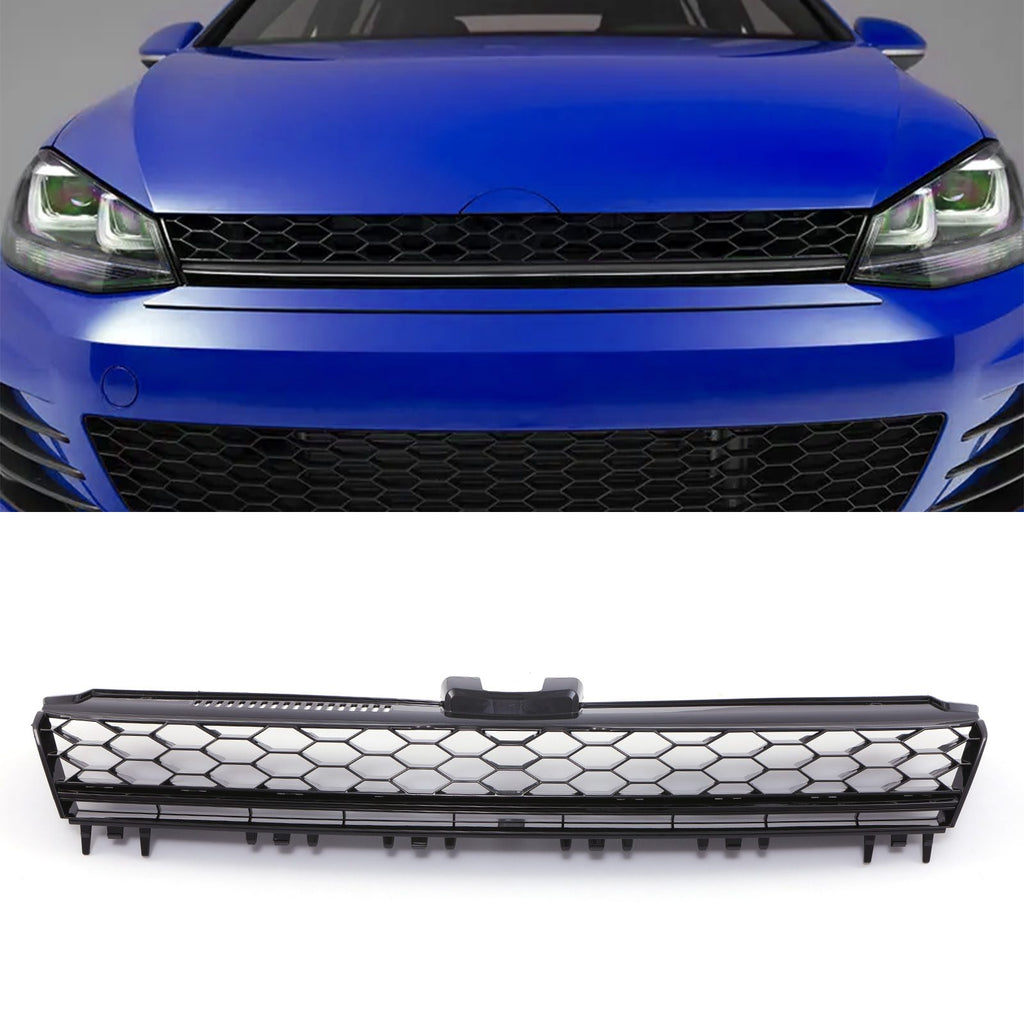 Griglia Anteriore Senza Stemma Nero Lucido VW Golf MK7 5G 2013-2017