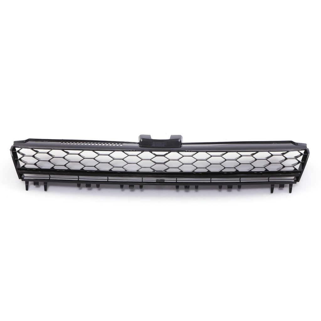 Griglia Anteriore Senza Stemma Nero Lucido VW Golf MK7 5G 2013-2017 - foto 2