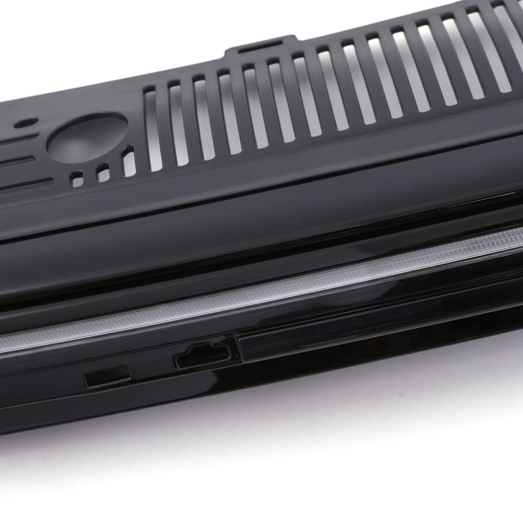 Griglia LED DRL Nero Lucido VW Golf MK8 2020+ - foto 7