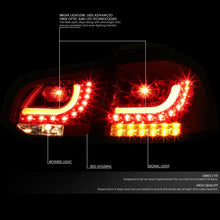 Carica l'immagine nel visualizzatore di Gallery, Fanali Posteriori LED SK-Import Cromati Lente Fumé Volkswagen Golf Mk7 - foto 2