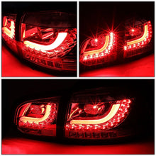 Carica l'immagine nel visualizzatore di Gallery, Fanali Posteriori LED SK-Import Cromati Lente Fumé Volkswagen Golf Mk7 - foto 3