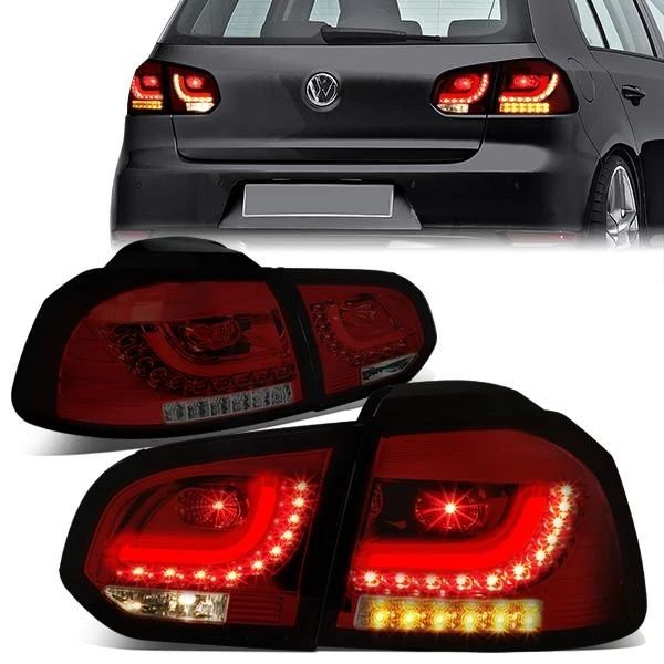 Fanali Posteriori LED SK-Import Cromati Lente Fumé Volkswagen Golf Mk7