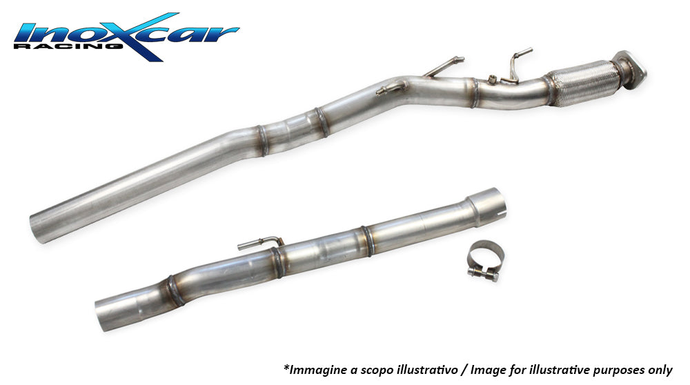 Scarico completo cat-back Mercedes Classe A W177 Facelift 2.0 224cv | Inoxcar