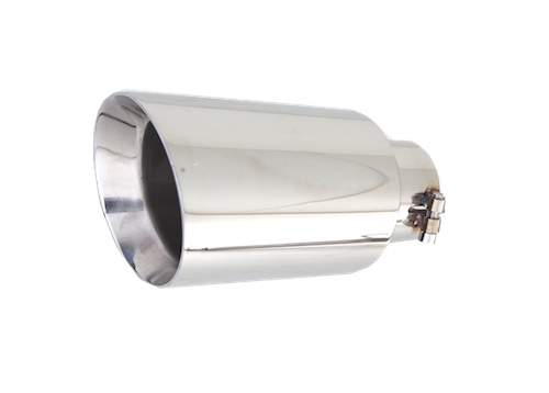 Terminali di scarico XFORCE 2.5" uscita 3" lungo acciaio inox