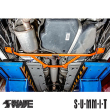 Carica l'immagine nel visualizzatore di Gallery, SUMMIT posteriore inferiore grande tunnel di scarico posteriore a 6 punti corpo telaio e supporto per barra di collegamento boccola asse sottotelaio per VW Golf MK5 e 6 GTI dal 2005 al 2012 V-G6-S39