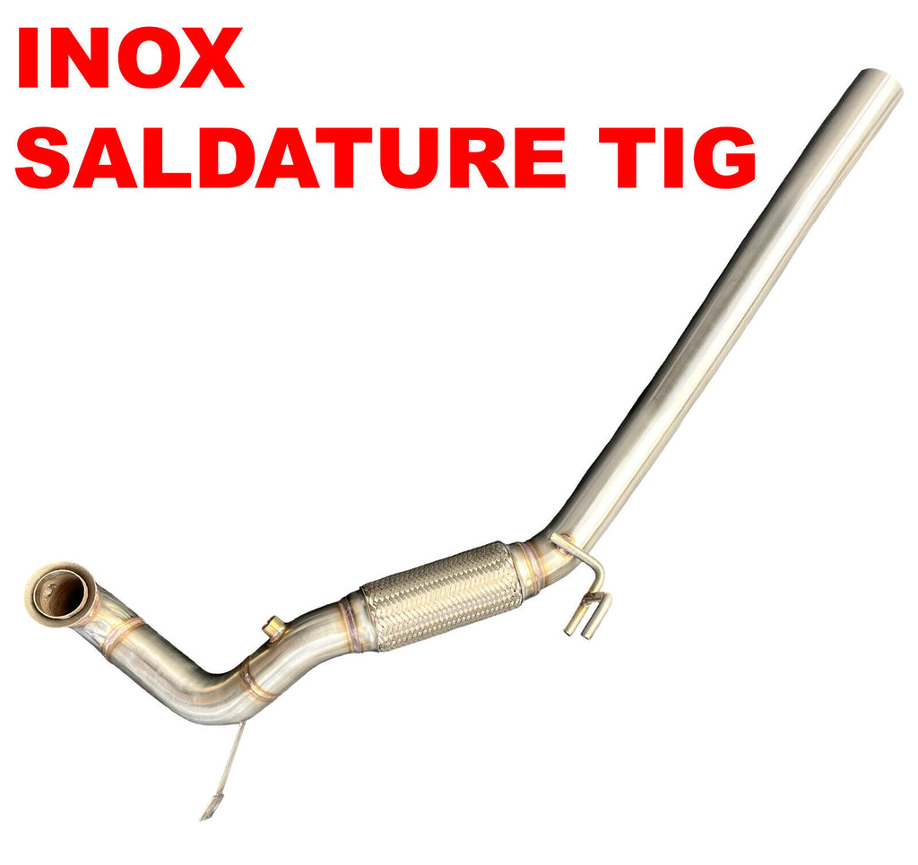 Downpipe House-Tuning VA1 in acciaio inox per Volkswagen Golf 6 Passat Tiguan 2.0 TDI