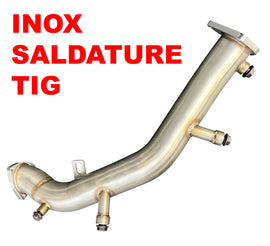 Downpipe House-Tuning VA2 in acciaio inox per Audi A4 B8 2.0 TDI