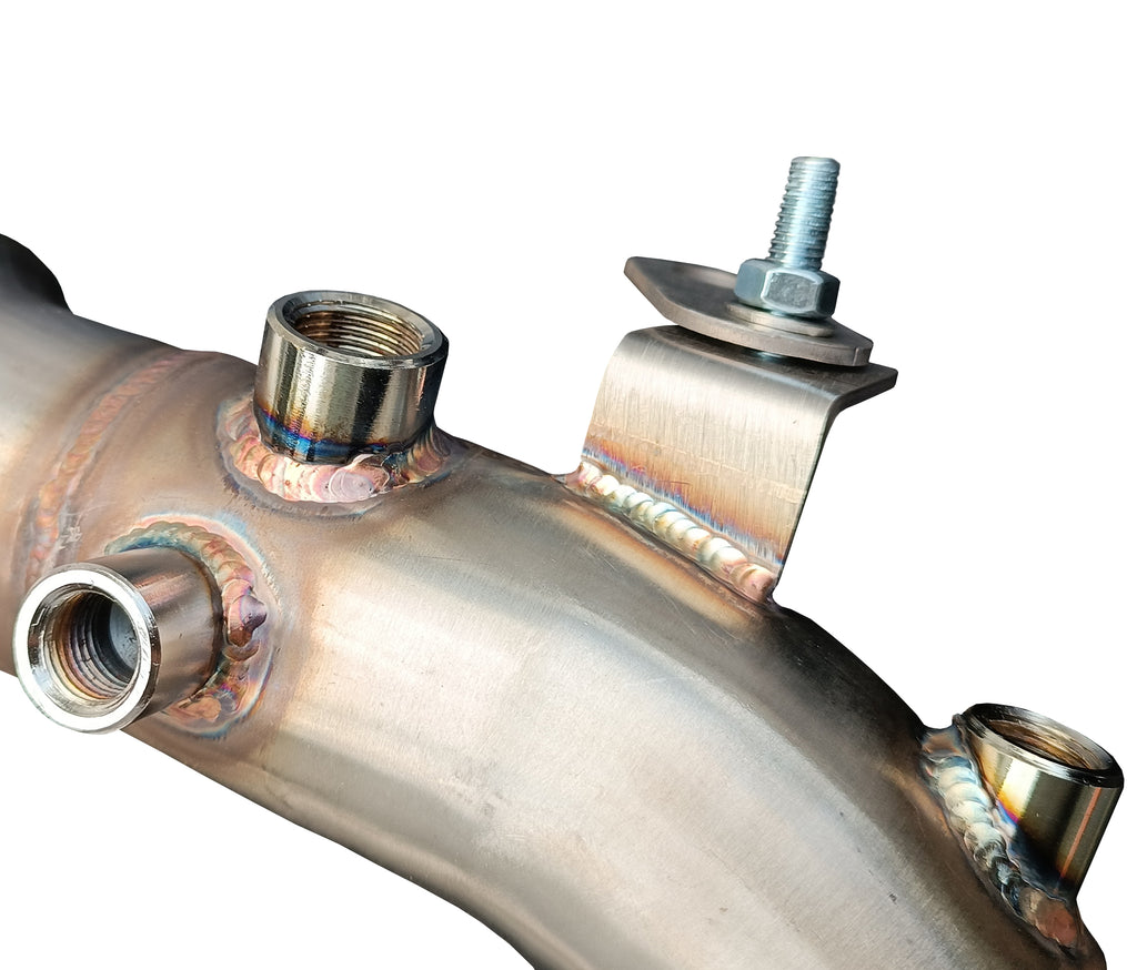 Downpipe con catalizzatore 200 celle per Volkswagen 2.0 TDI Euro 6 - dettaglio 3