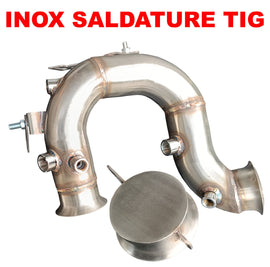 Downpipe House-Tuning VA4 in acciaio inox per 2.0 TDI Euro 6 gruppo VAG