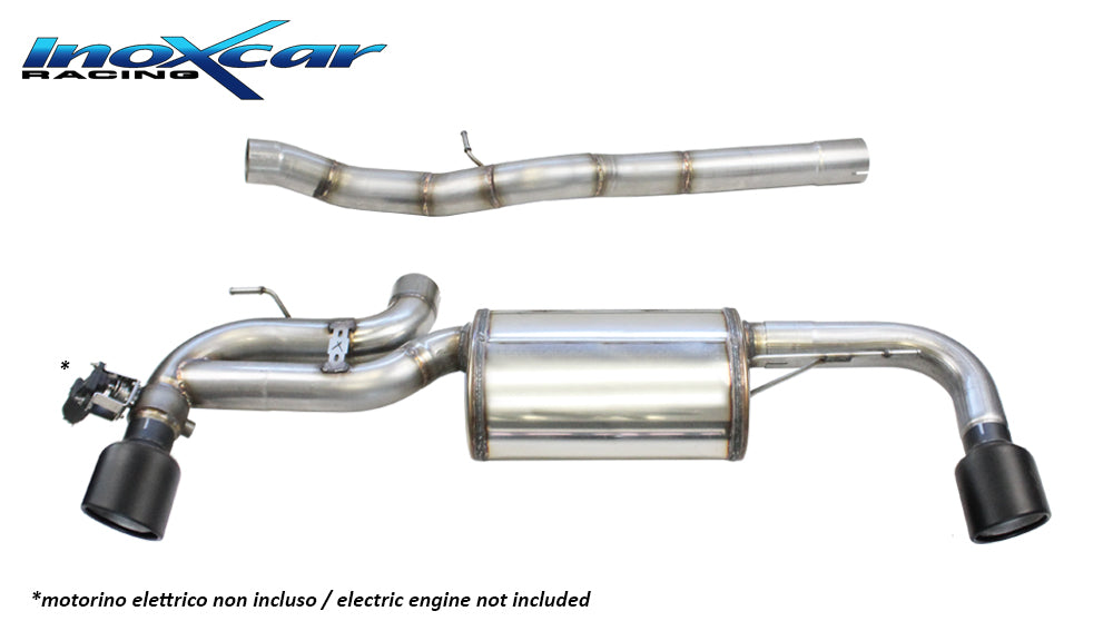 Terminale di scarico a valvola BMW Serie 1 M135i xDrive F40 306cv Opf 11 | Inoxcar