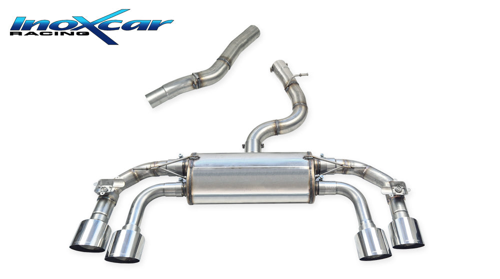 Scarico completo cat-back a valvola Volkswagen Golf R Mk8 Facelift 2.0 R 320cv | Inoxcar