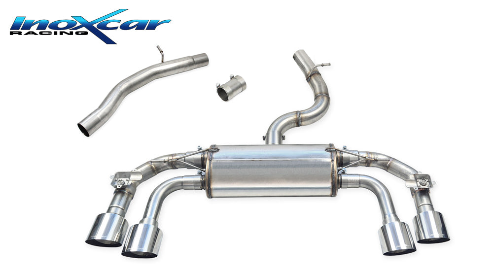 Scarico completo cat-back a valvola Audi S3 8Y Facelift 2.0 TFSI 333cv | Inoxcar
