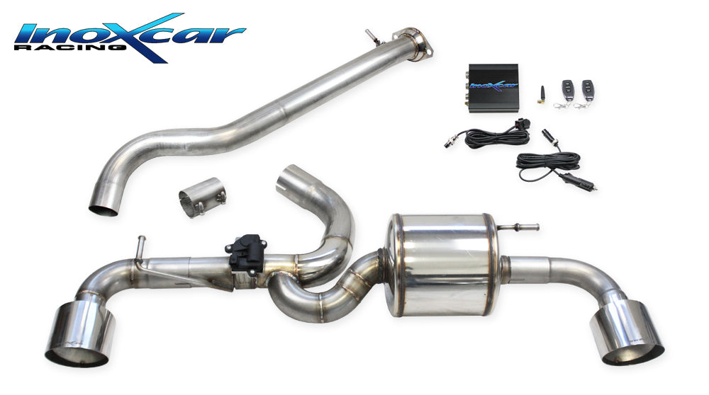 Scarico completo cat-back a valvola Toyota GR Yaris Mk4 XP210 Facelift 1.6 280cv | Inoxcar