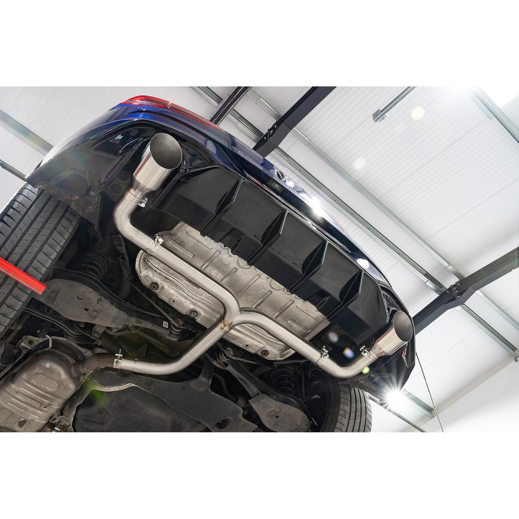 Terminale di Scarico Cobra Sport per VW Golf R-Line (Mk8) 1.5 TSI (20>) 'GTI Style'