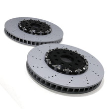 Dischi Freno Anteriori Flottanti Forati e Ventilati 357mm Volkswagen Golf R Mk8 20+ - foto 3